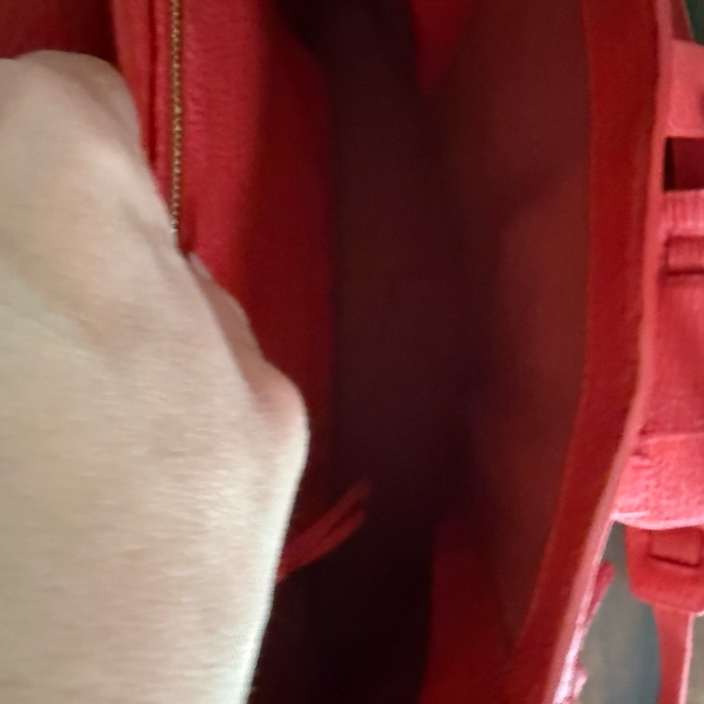 SOLD- 3.1 Phillip Lim Pashli Medium Satchel Red Pebbled Leather Crossbody Bag - Picture 8 of 11